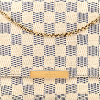 Louis Vuitton Damier Azur Favorite MM 8 of 11