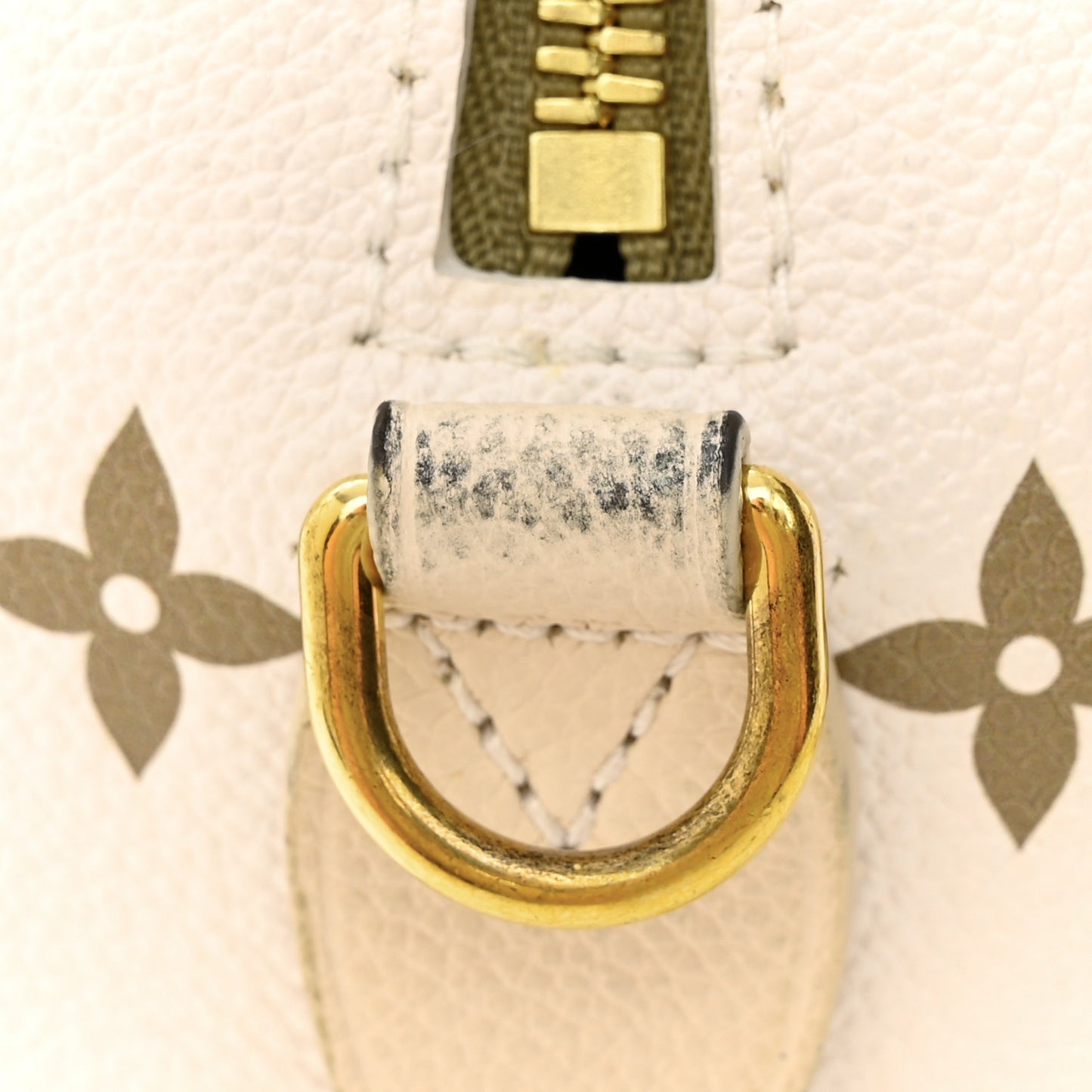 Empreinte Monogram Spring in the City Speedy Bandouliere 20 Kaki Beige Cream