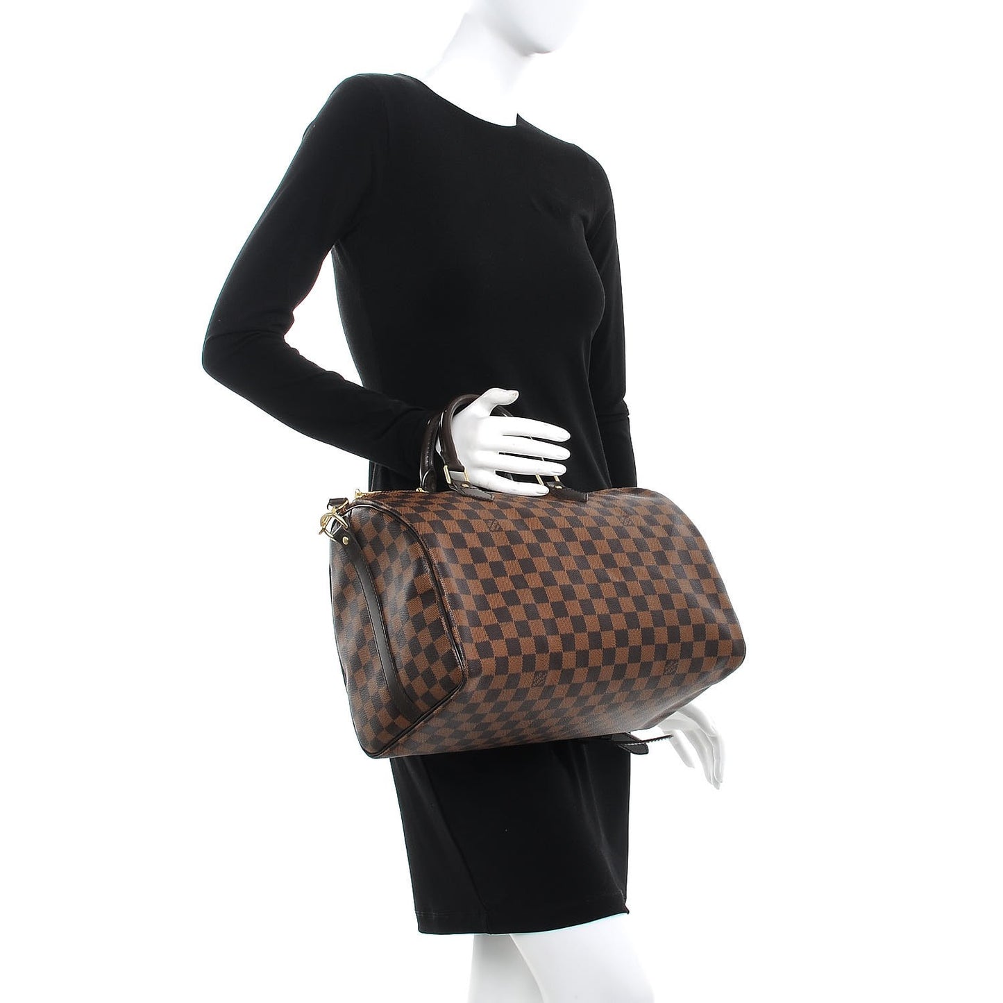Damier Ebene Speedy Bandouliere 35
