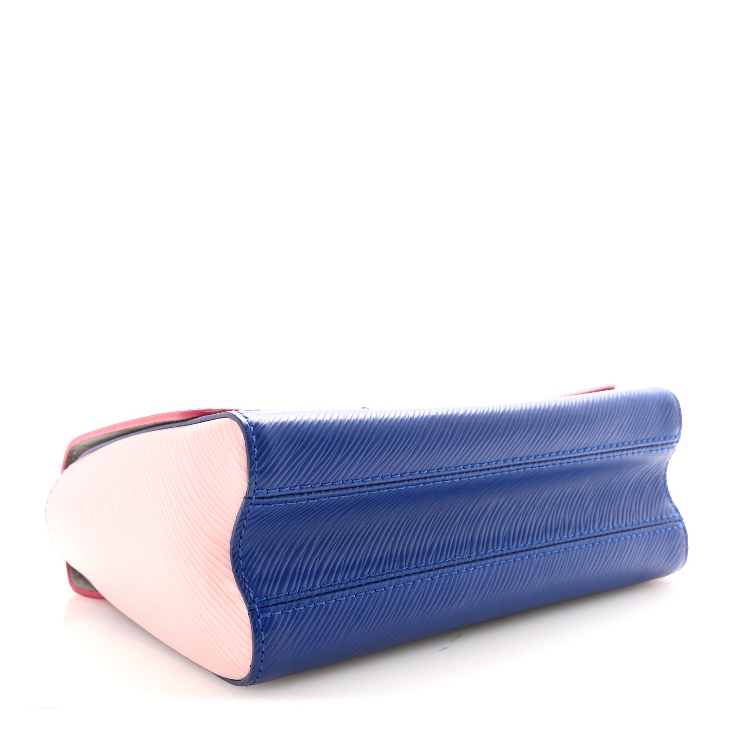 Louis Vuitton Epi Twist Shoulder Bag MM Pink Blue 3 of 8