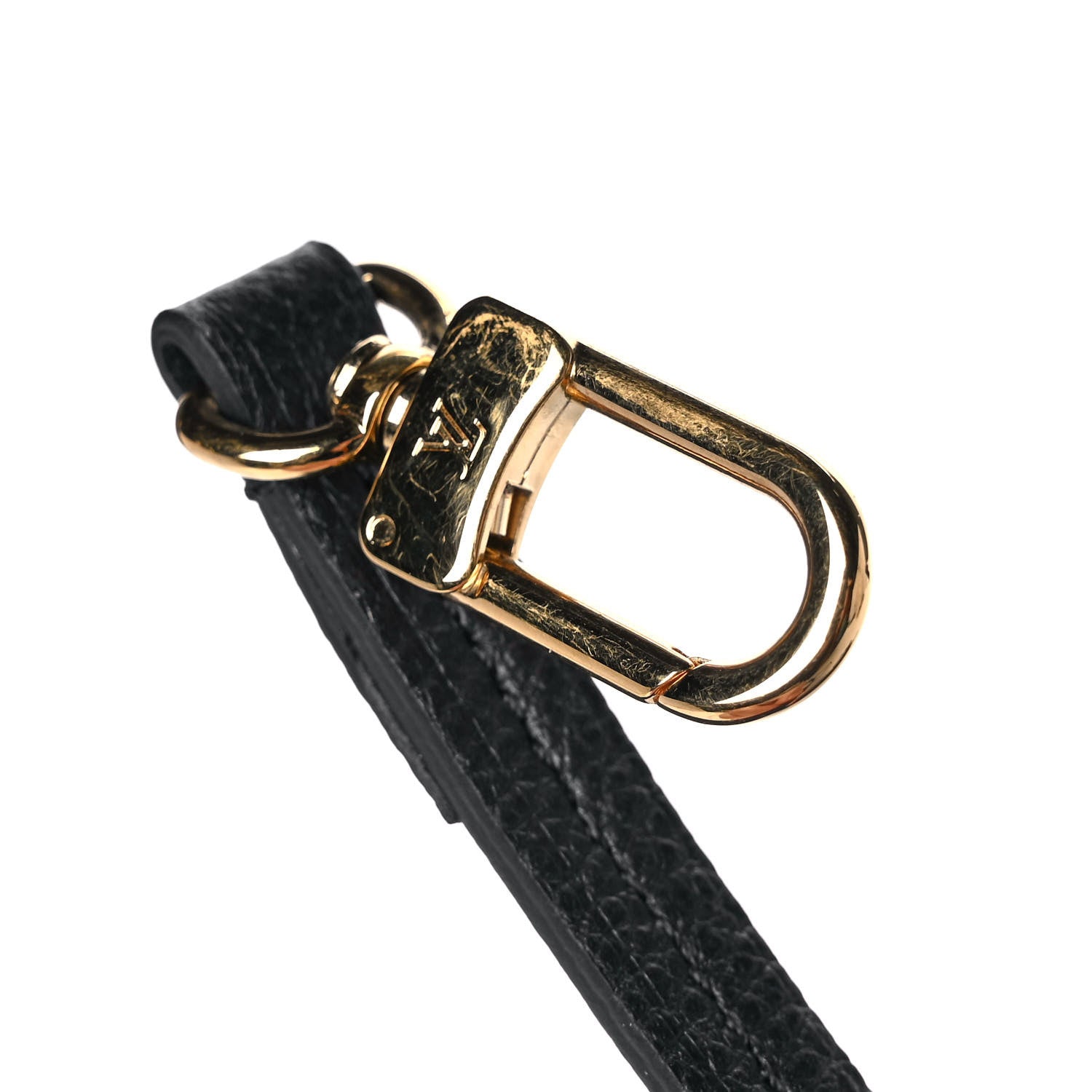 Louis Vuitton Empreinte Monogram Giant Double Zip Pochette Black Cream 11 of 12