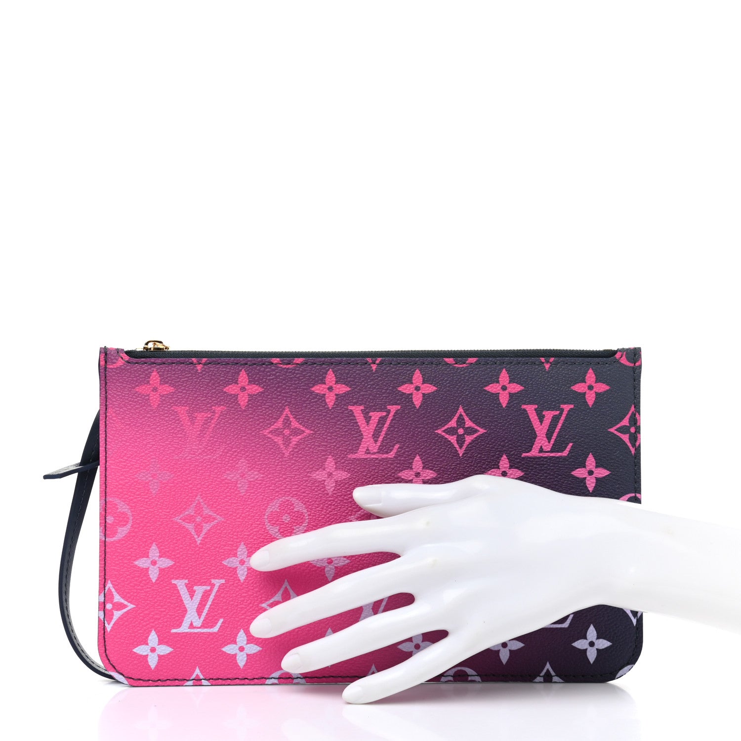Louis Vuitton Monogram Spring In The City Neverfull MM GM Pochette Midnight Fuchsia 2 of 6