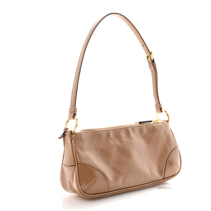 Prada Soft Lux Calfskin Re-Edition 2002 Shoulder Bag Travertine 3 of 10