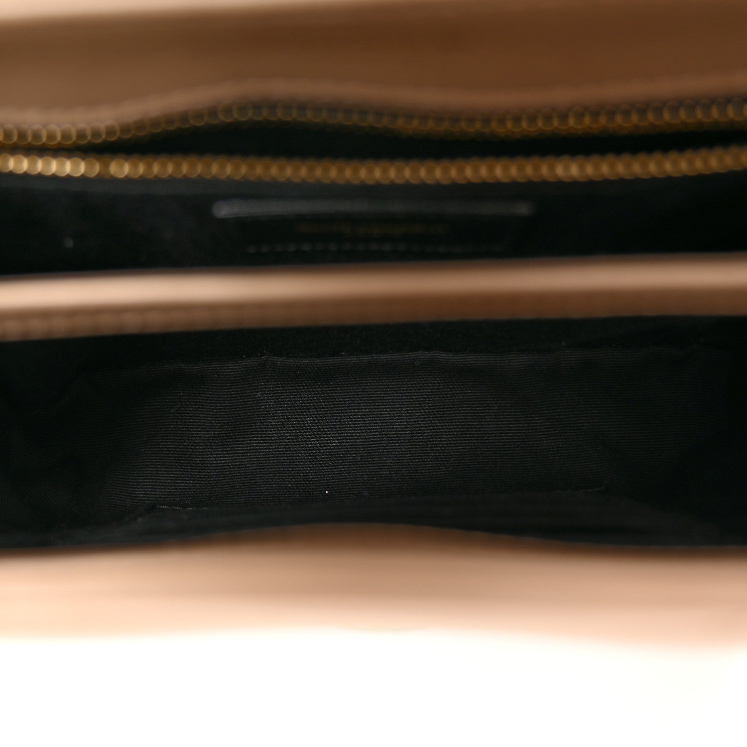 Saint Laurent Calfskin Y Quilted Monogram Toy Loulou Crossbody Bag Dark Beige 5 of 11