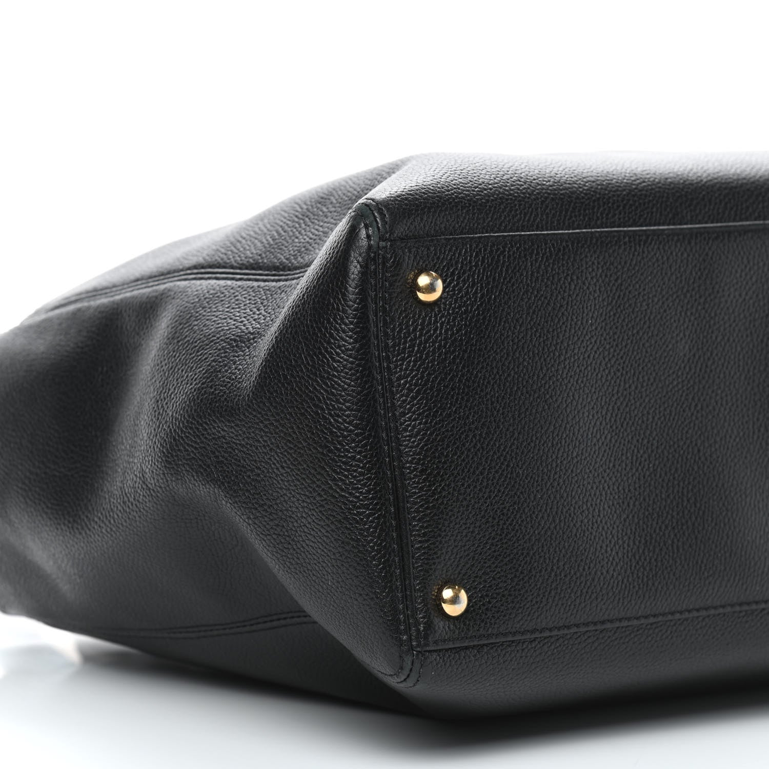 Chanel Calfskin Cerf Executive Shopper Tote Black 8 of 9