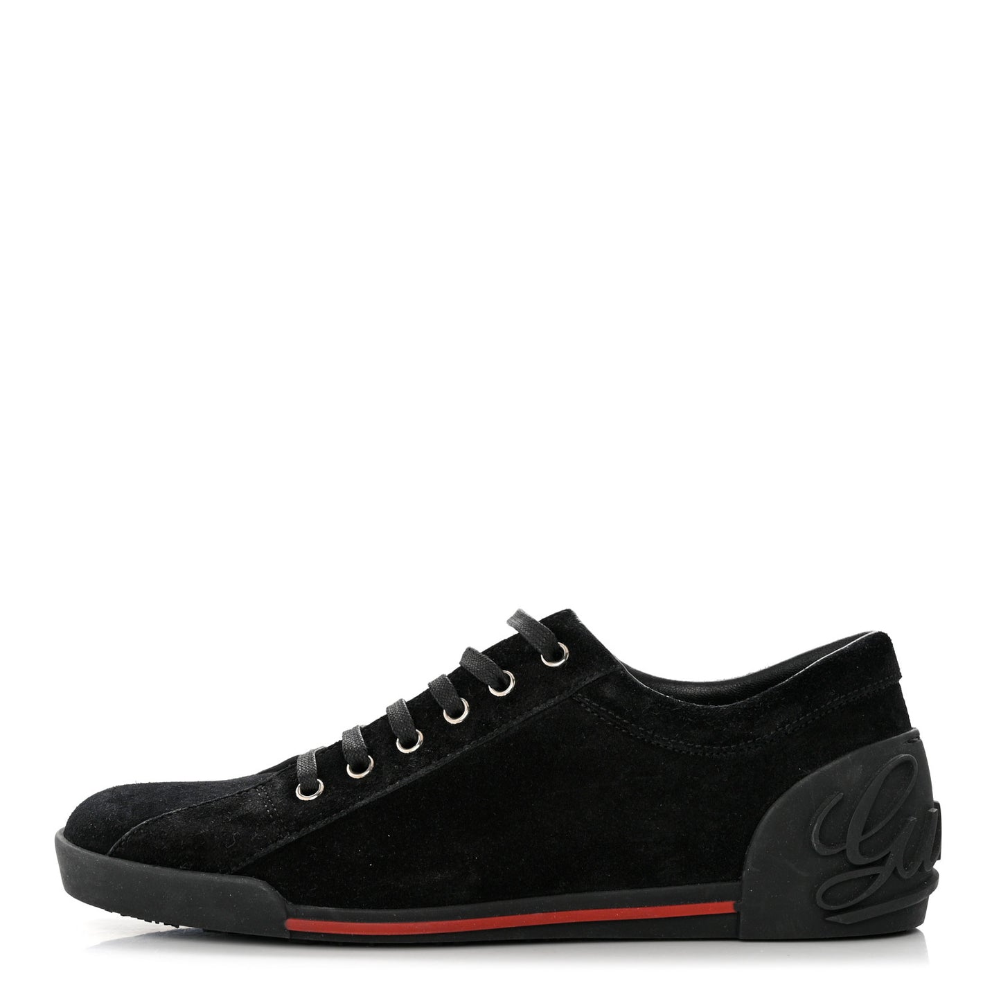 Softy Tek Suede Womens Low Top Sneakers 39.5 Black