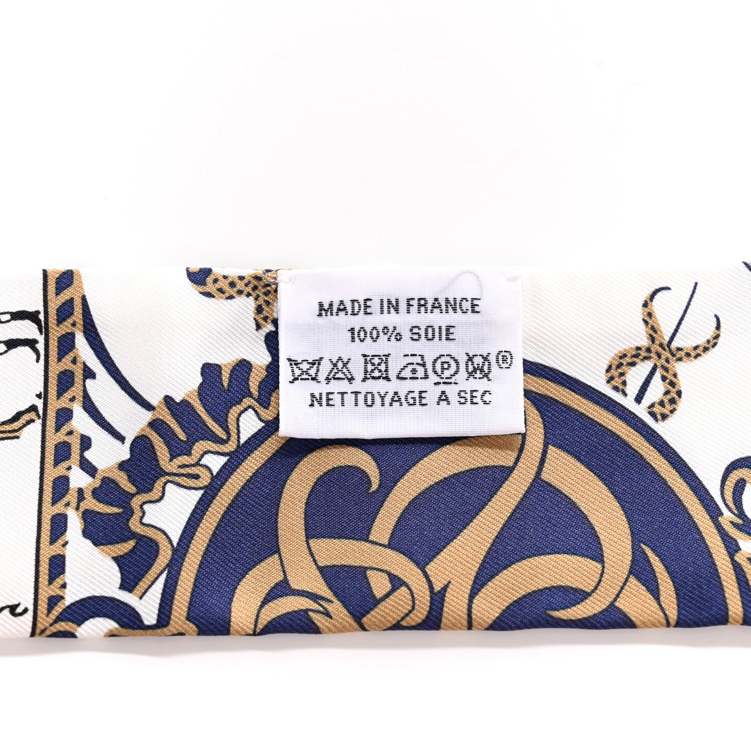 Hermes Silk Washington's Carriage Twilly 3 of 6