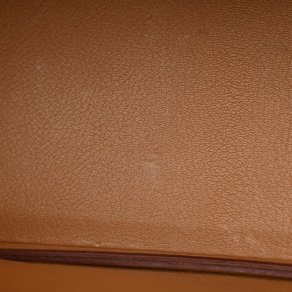 Hermes Courchevel Birkin 35 Tabac Camel 12 of 18