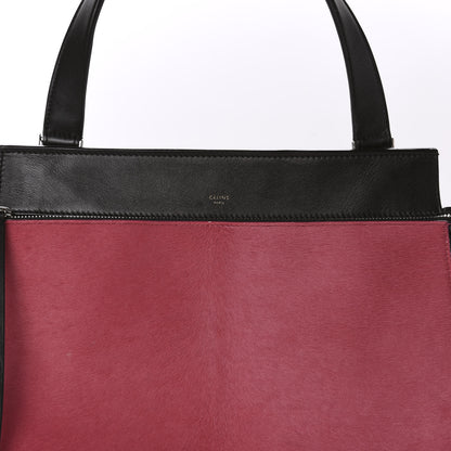 Celine Pony Hair Medium Edge Shoulder Bag Pink 12 of 12