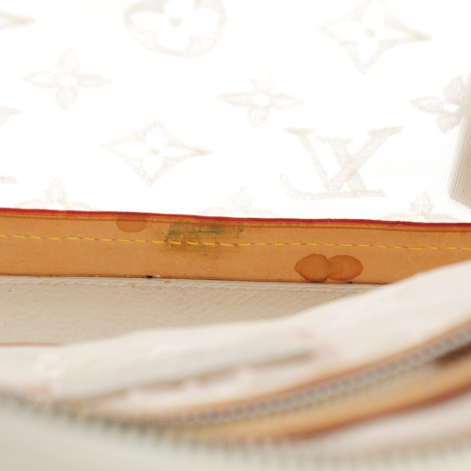 Louis Vuitton Monogram Transparence Lockit White 9 of 9