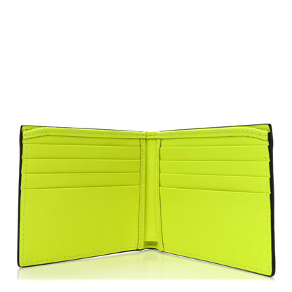 Gucci Rubber Effect GG Embossed Bi-Fold Wallet Fluorescent Yellow 5 of 6