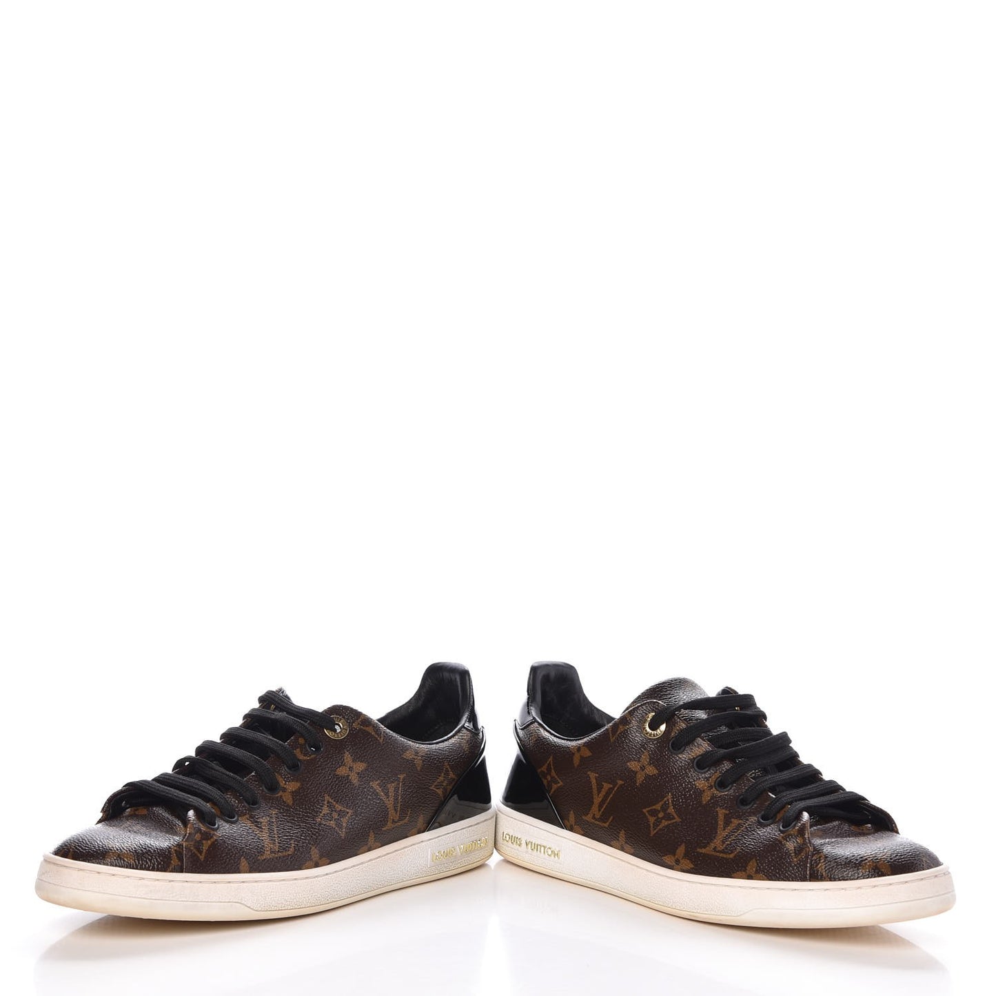 Patent Monogram Frontrow Sneakers 39