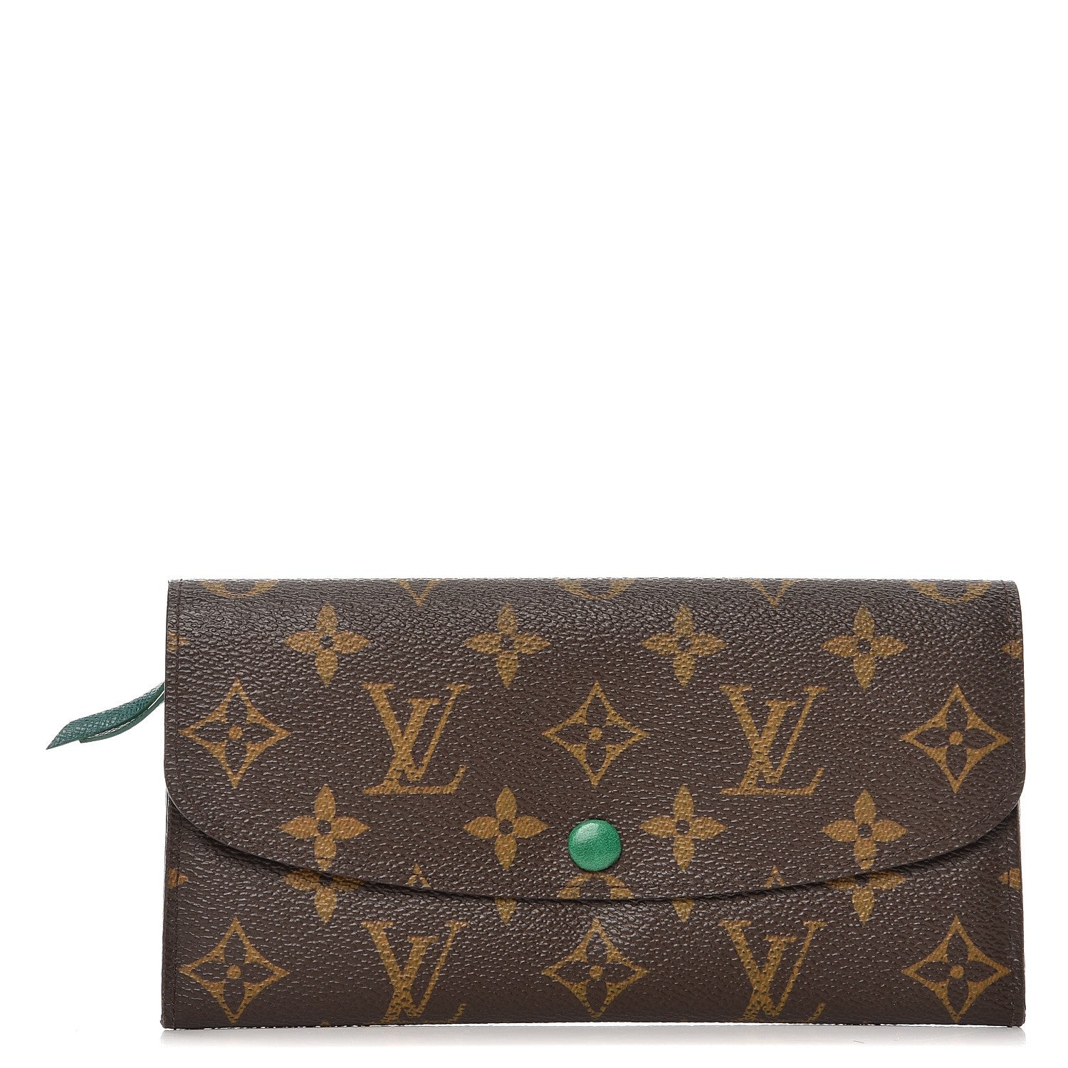 Louis Vuitton Monogram Emilie Wallet Vert 1 of 7