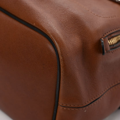 Chloe Suede Calfskin Small Faye Backpack Tobacco 11 of 14