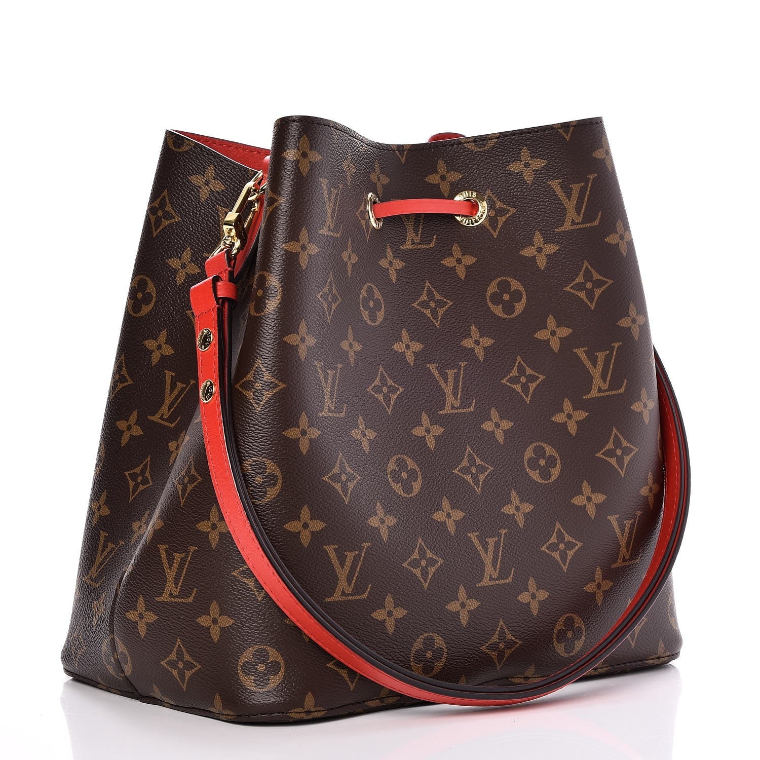 Louis Vuitton Monogram Neonoe MM Coquelicot 3 of 7