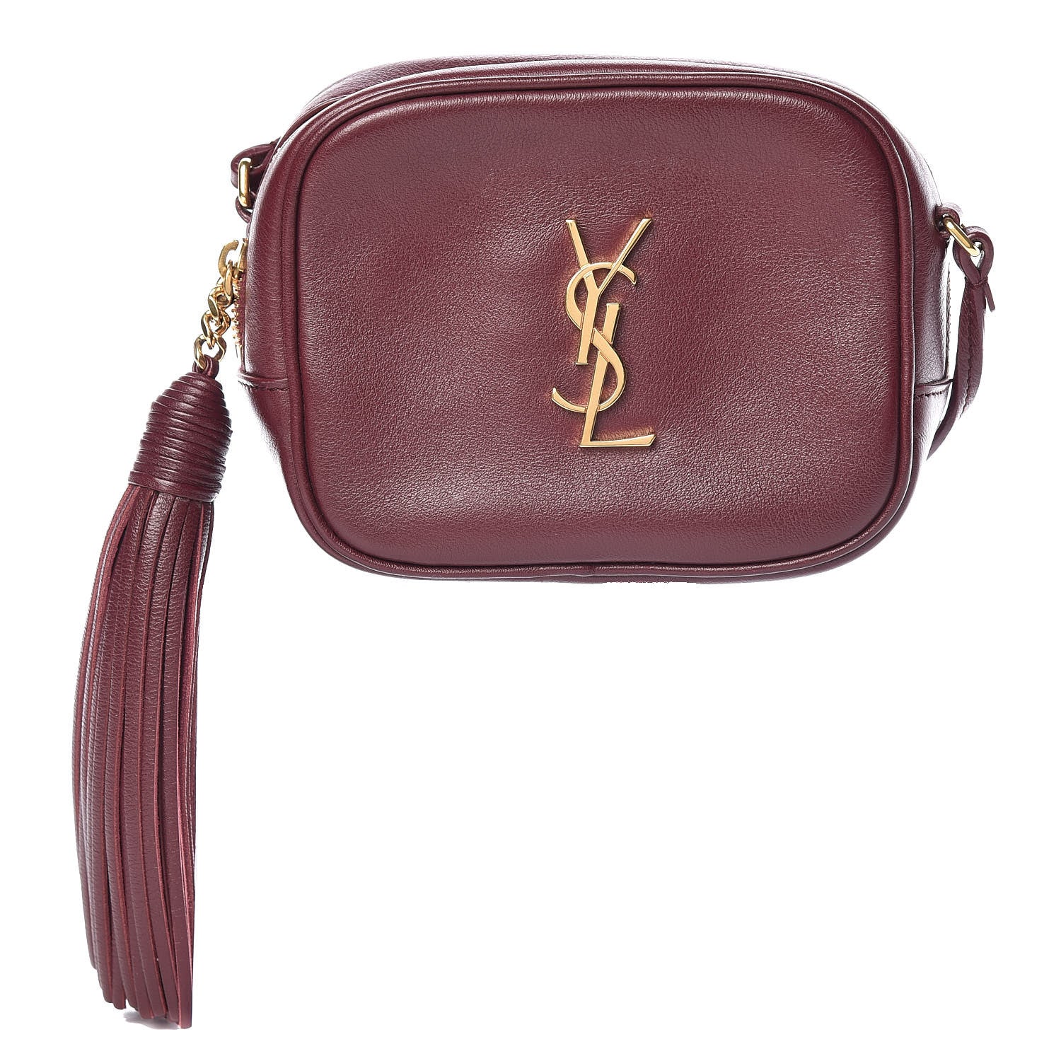 Saint Laurent Nappa Monogram Blogger Bag Amaranto 1 of 10