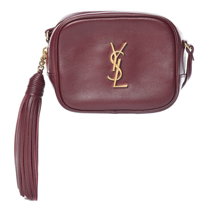 Saint Laurent Nappa Monogram Blogger Bag Amaranto 1 of 10