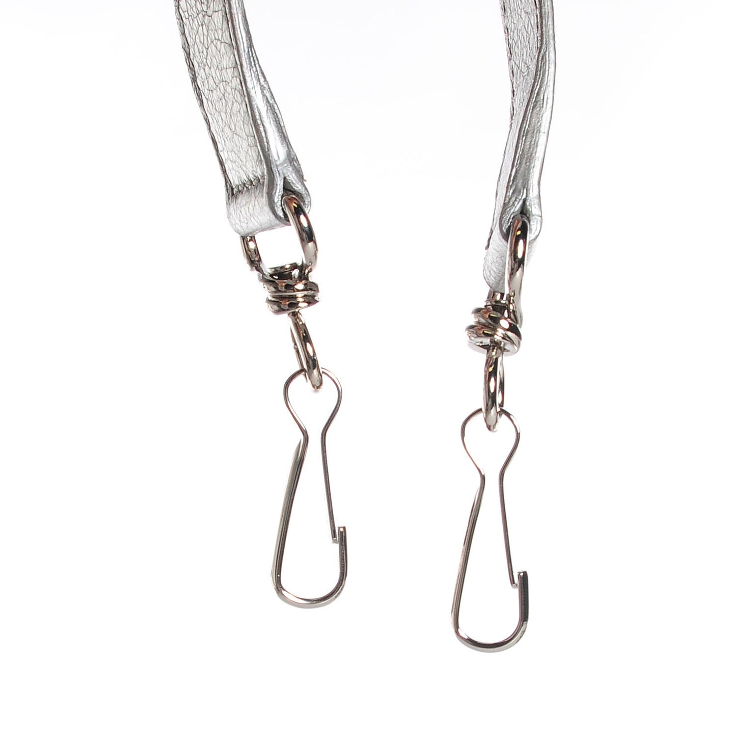 Agneau Giant 12 Silver Hardware City Gris Aluminum