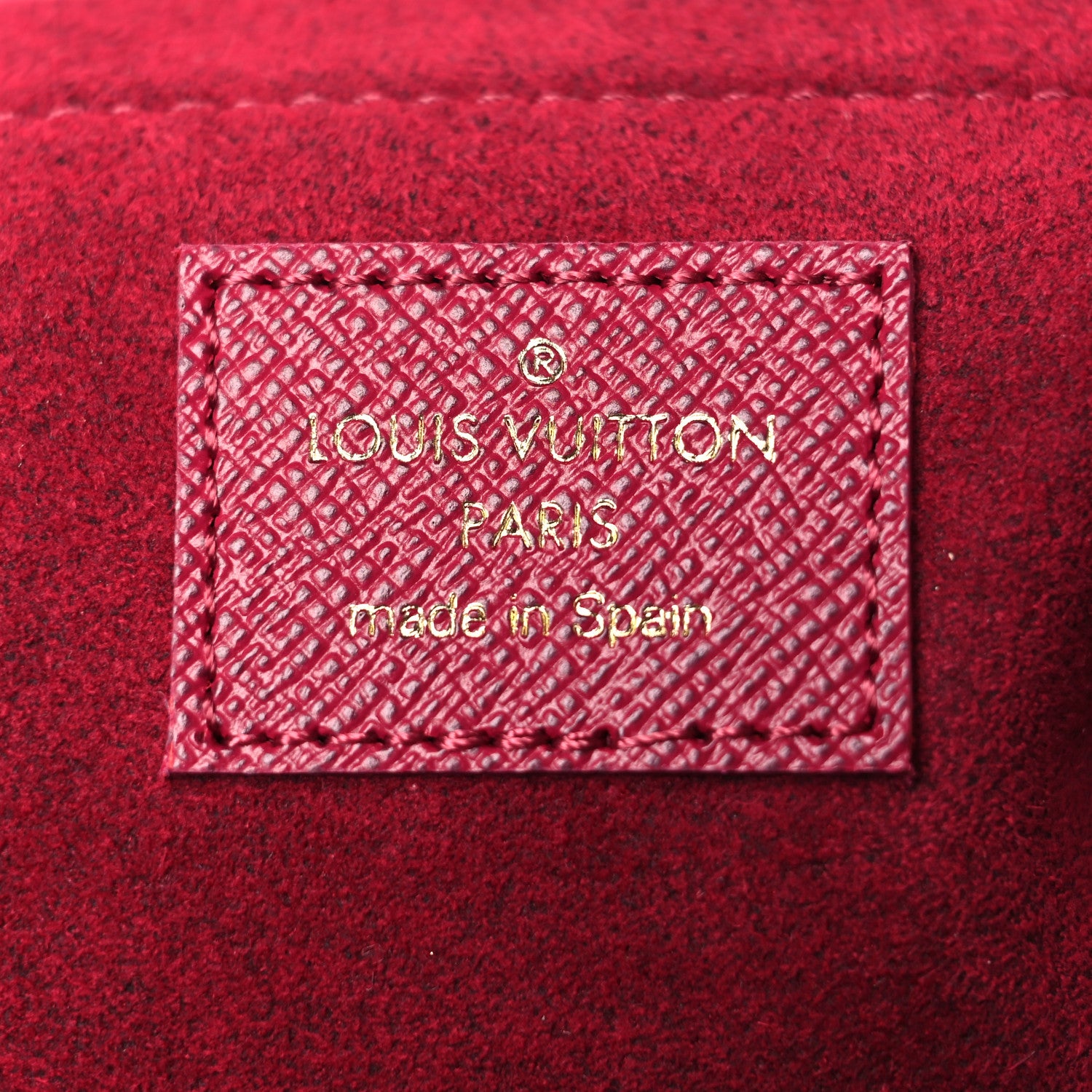 Louis Vuitton Monogram Pochette Felicie Chain Wallet Fuchsia 7 of 10