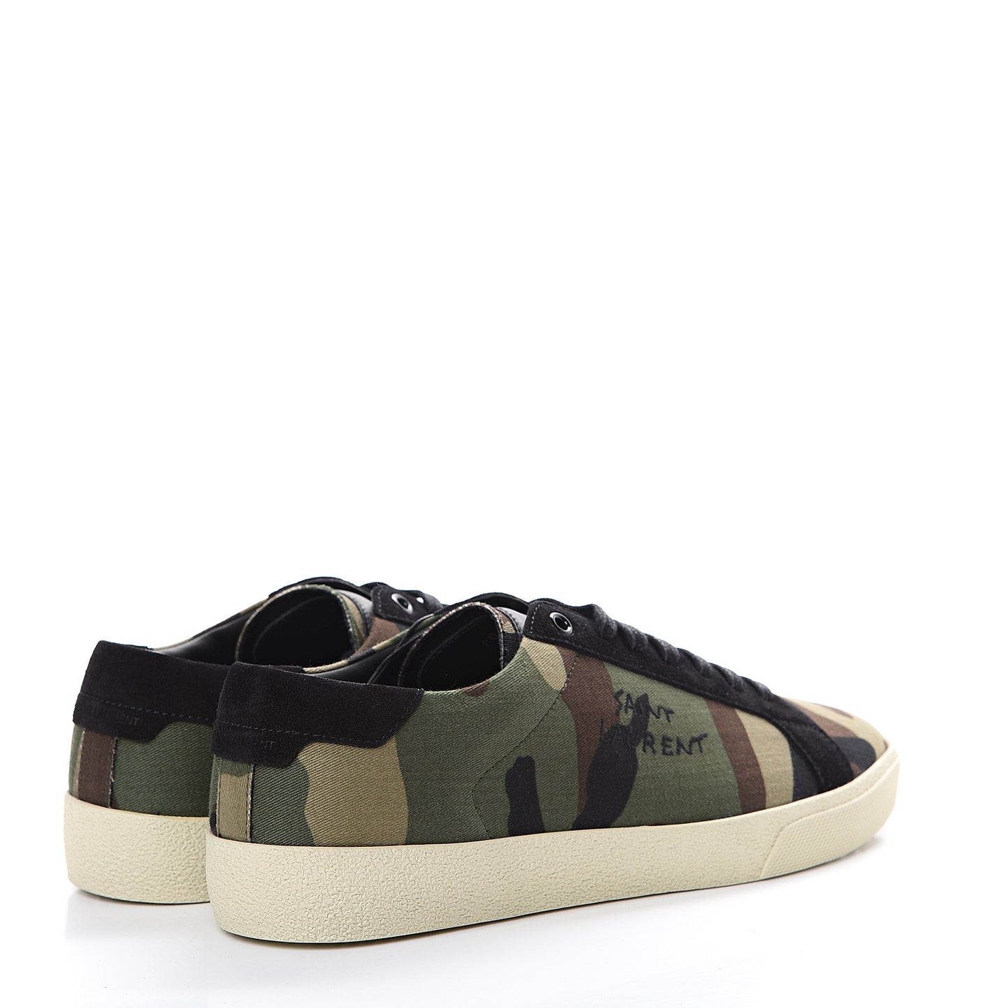 Canvas Camouflage Signa SL/06 Low Top Sneakers 42 Kaki