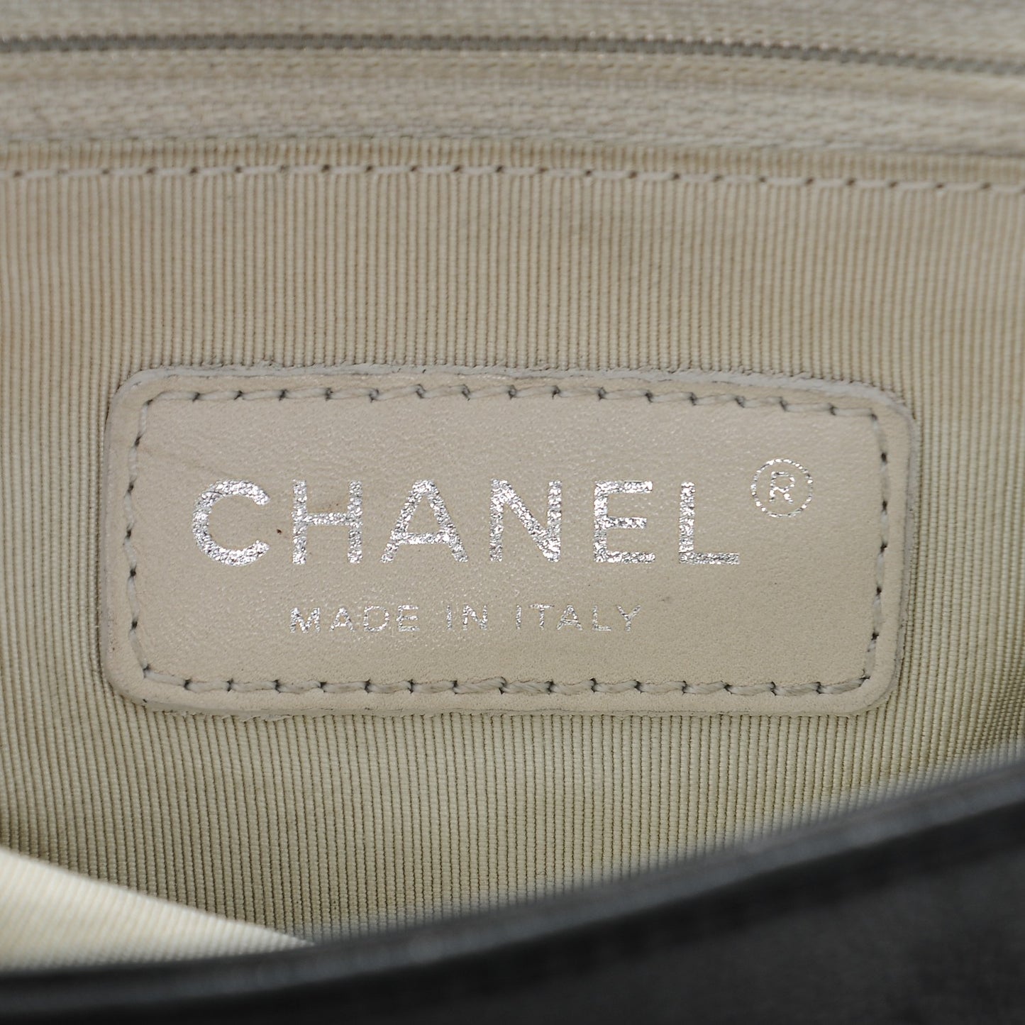 Washed Lambskin Quilted Mini Chain Around Flap Black