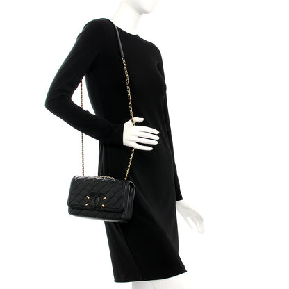Chanel Caviar Quilted Small CC Filigree Flap Black 2 of 9