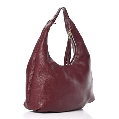 Gucci Cellarius Calfskin Large Soho Hobo Scarlatto 3 of 16