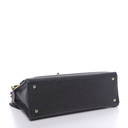 Chanel Caviar Flap Shoulder Bag Black 4 of 10
