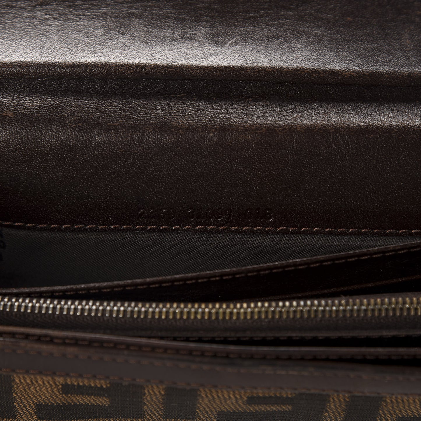 Zucca Continental Wallet Brown