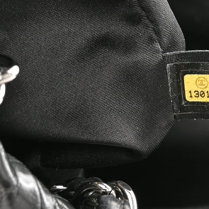 Chanel Glazed Calfskin Large Twisted Tote Black 7 of 10