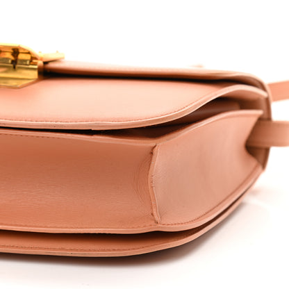 Celine Box Calfskin Medium Classic Box Flap Bag Nude 10 of 21