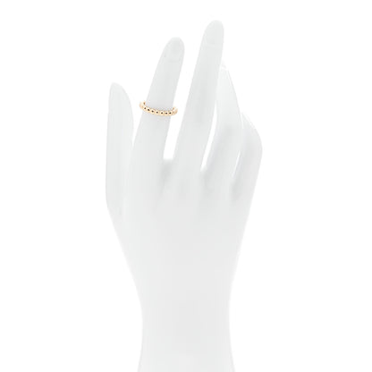 Van Cleef & Arpels 18K Yellow Gold Medium Perlee Ring 48 4.5 2 of 5