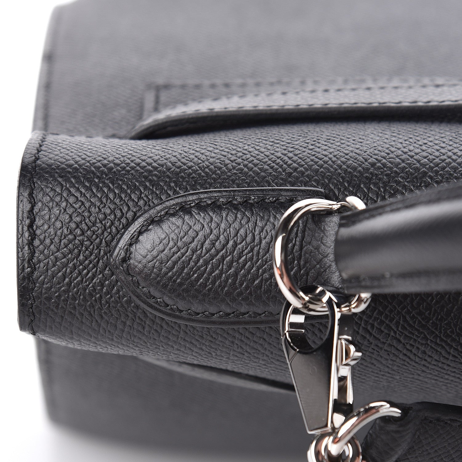 Hermes Epsom Kelly Sellier 32 Black 10 of 41