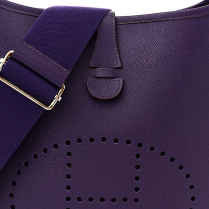 Hermes Epsom Evelyne III PM Iris 8 of 18
