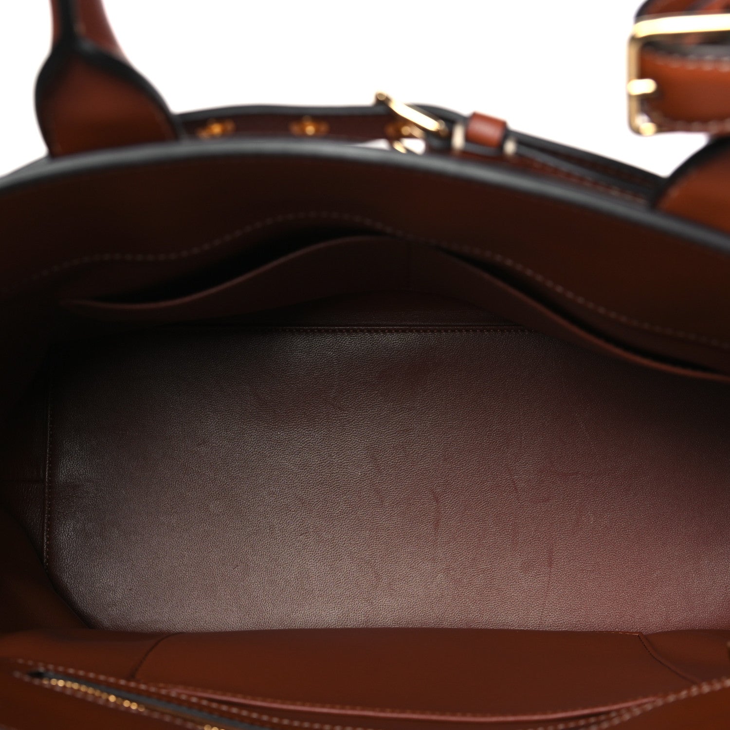Celine Supple Calfskin Medium Conti Tan 5 of 9
