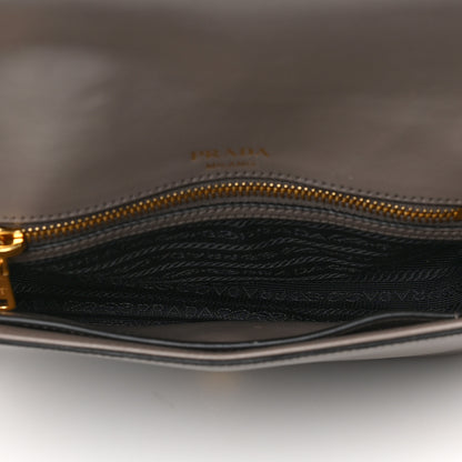 Prada Saffiano Flap Shoulder Bag Argilla 4 of 8