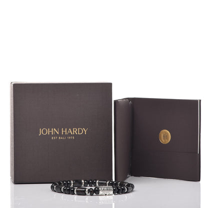 John Hardy Sterling Silver Banded Agate Classic Chain Bead Bracelet 6 of 6