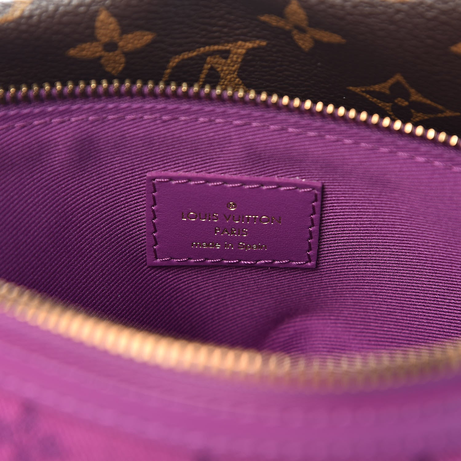 Louis Vuitton Monogram Double Flat Messenger Marron 9 of 14