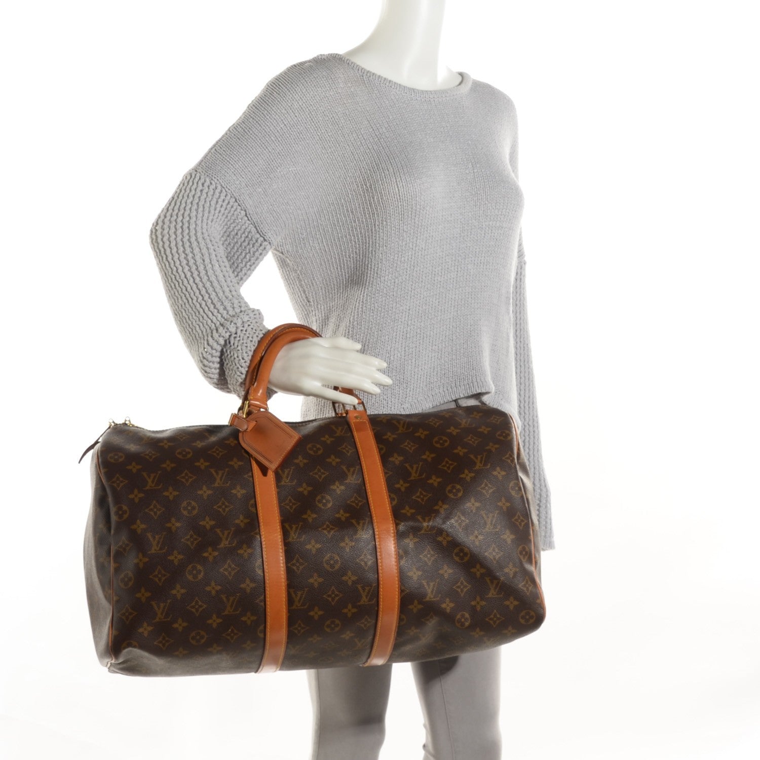 Louis Vuitton Monogram Keepall 50 2 of 7