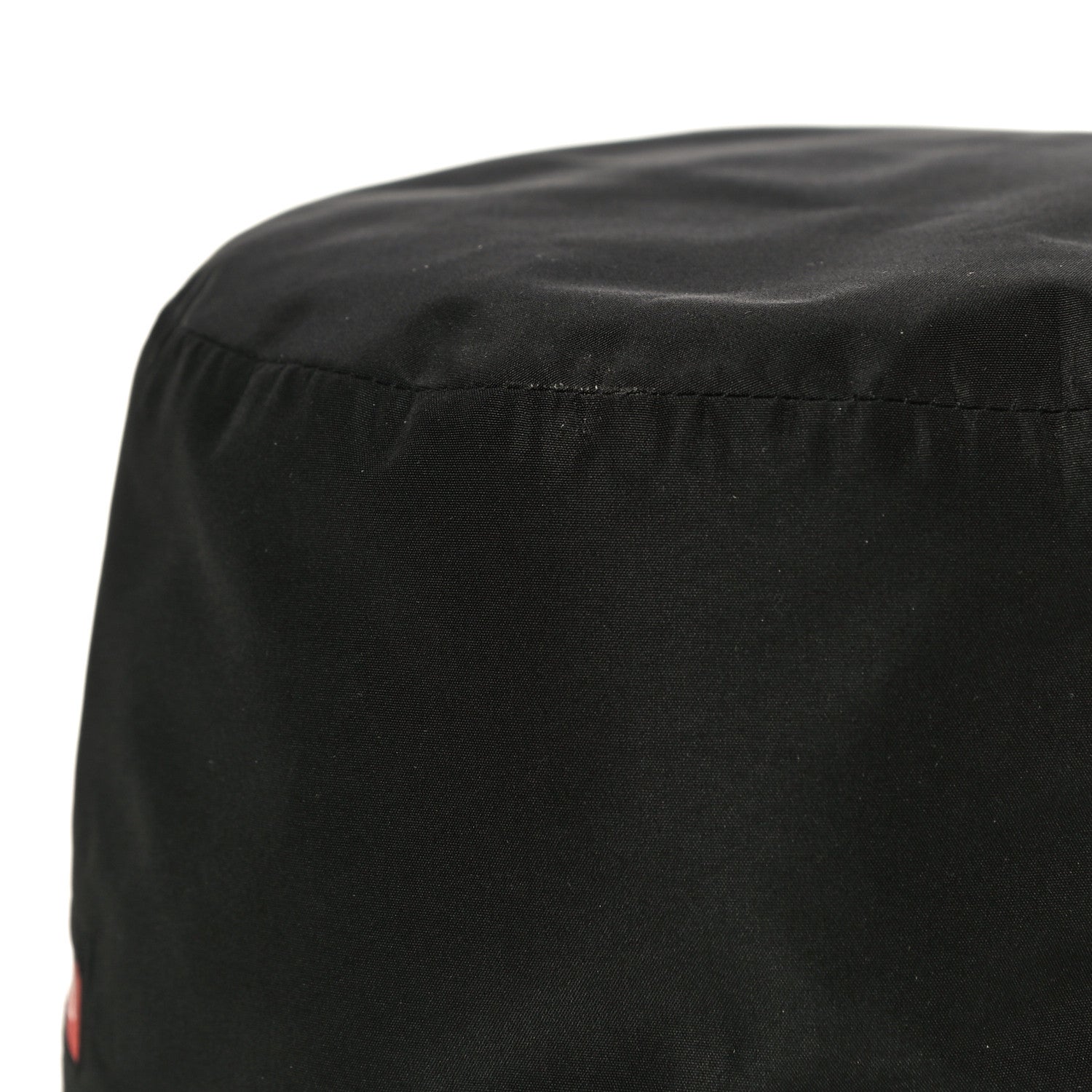 Prada Technical Nylon Linea Rossa Bucket Hat XL Black 7 of 7