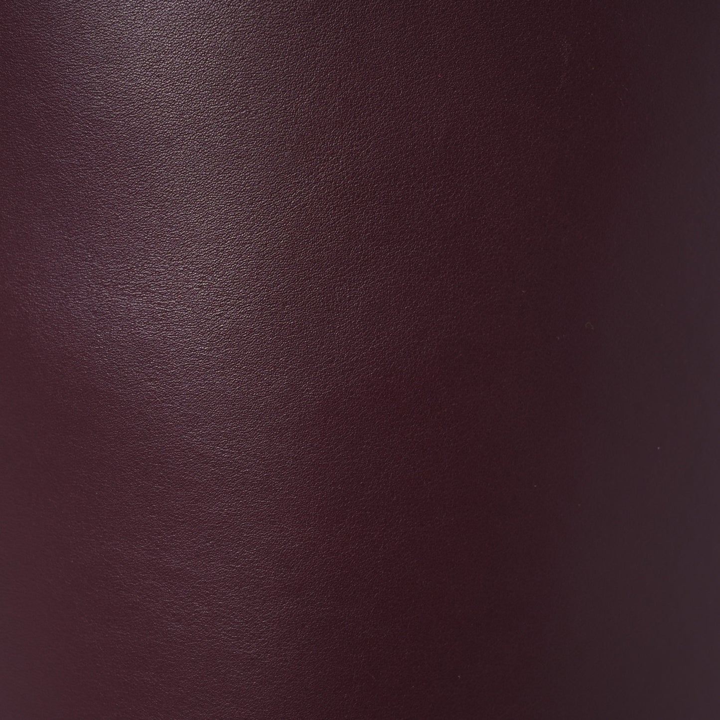 Smooth Calfskin Medium Pebble Bucket Bag Dark Burgundy