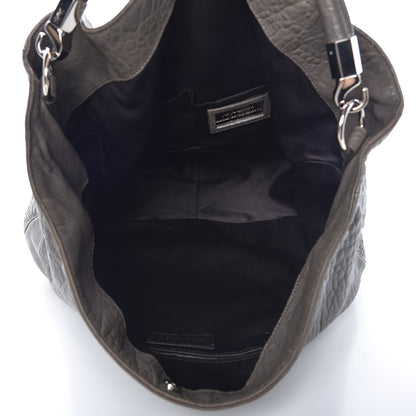 Saint Laurent Sheepskin Large Roady Hobo Grey 5 of 19