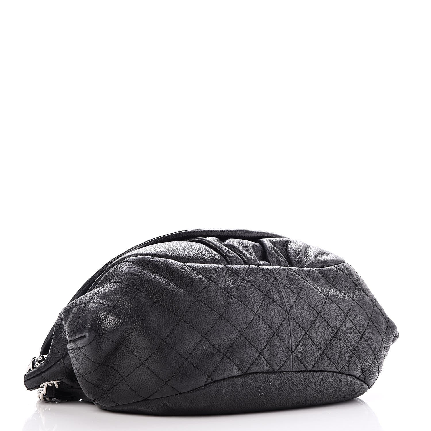 Chanel Caviar Half Moon Large Flap Black 4 of 7
