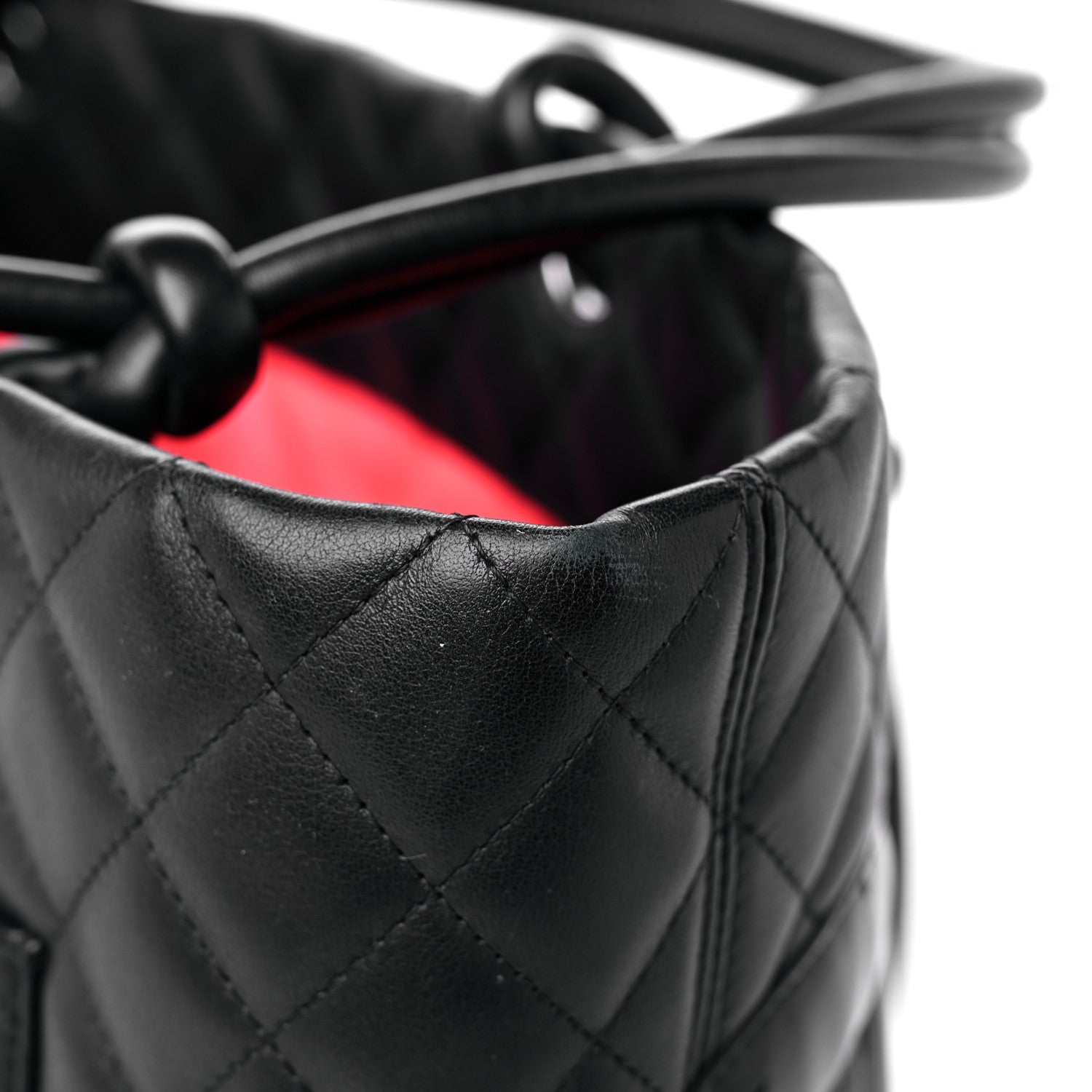 Chanel Calfskin Quilted Large Cambon Tote Black 14 of 16