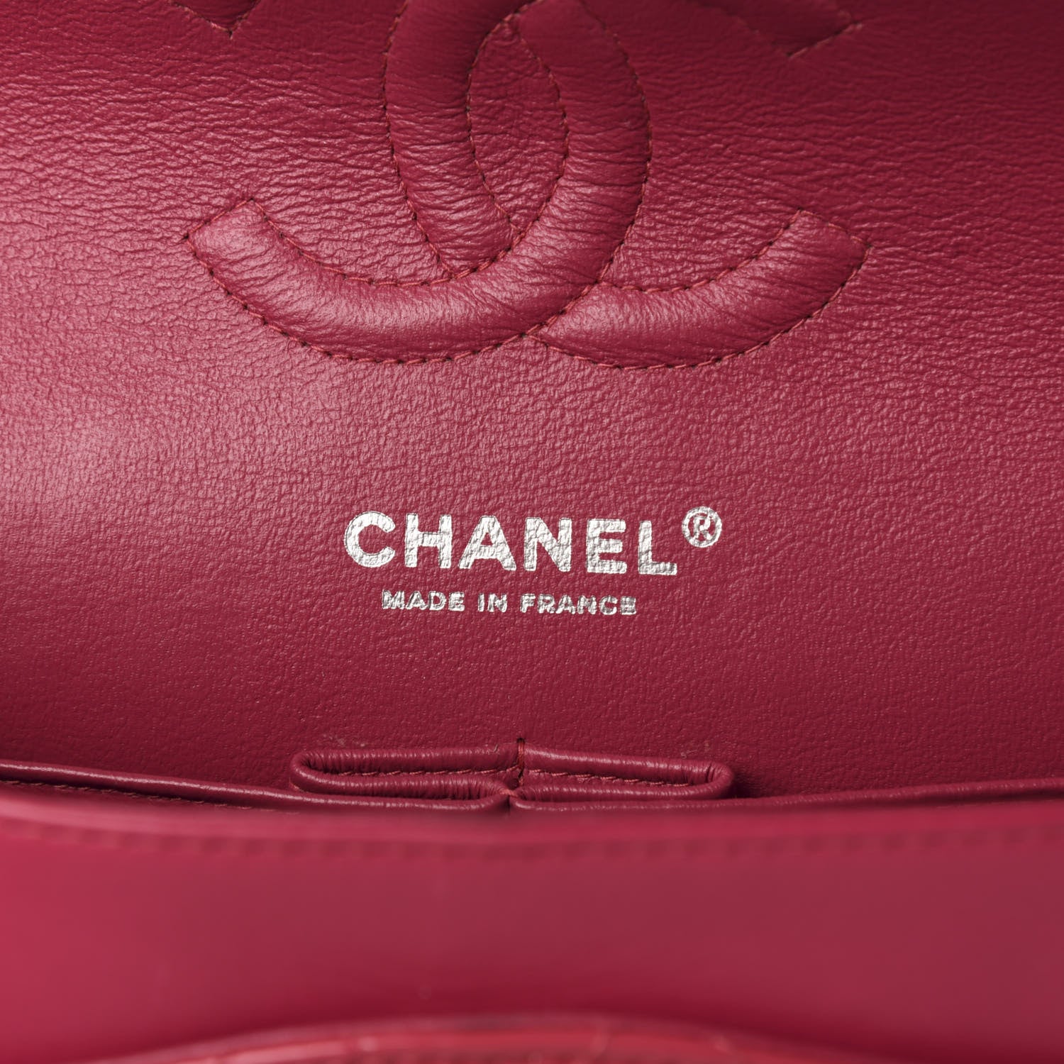Chanel Patent Quilted Medium Double Flap Fuchsia 6 of 13