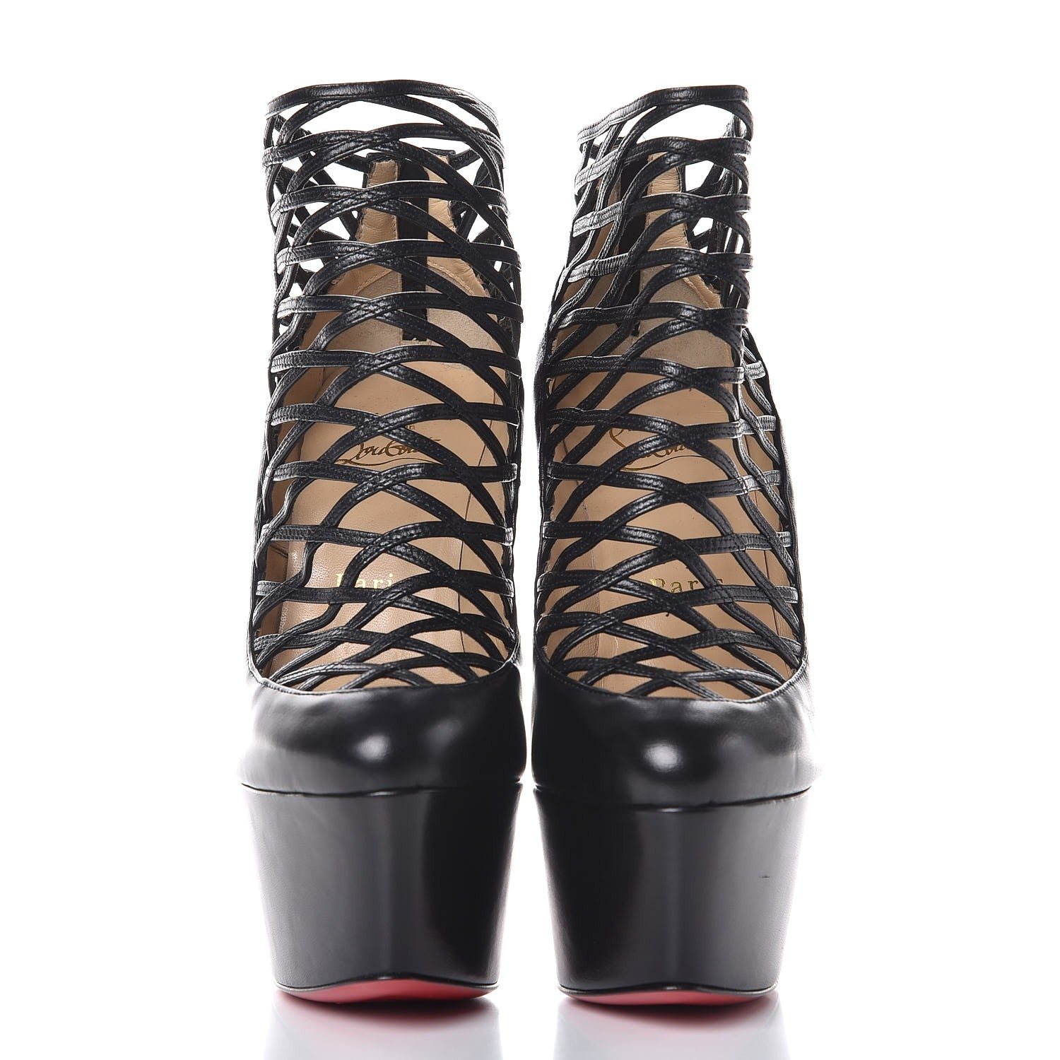 Christian Louboutin Kid Milleo 160 Pumps 36 Black 2 of 8