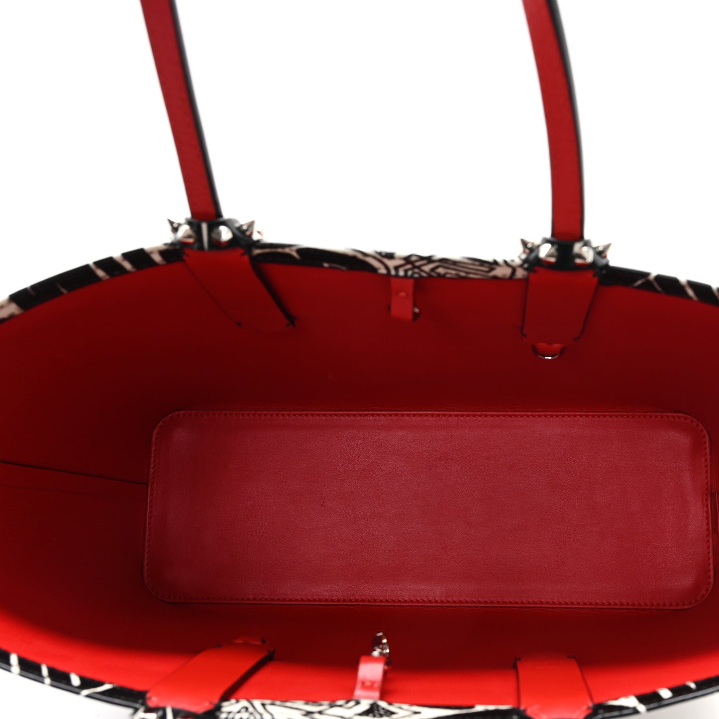 Patent Metro Graf Spikes East West Cabata Tote Black