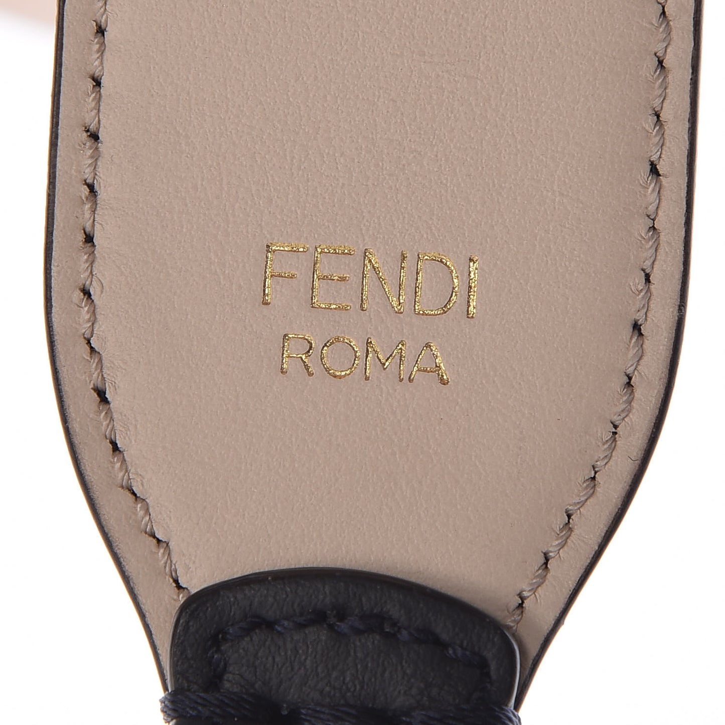 Vitello Century Nappa Lace Up Bow Strap You Blue Notte Plaster