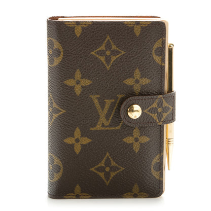Louis Vuitton Monogram Mini Agenda Cover with Pencil 1 of 6