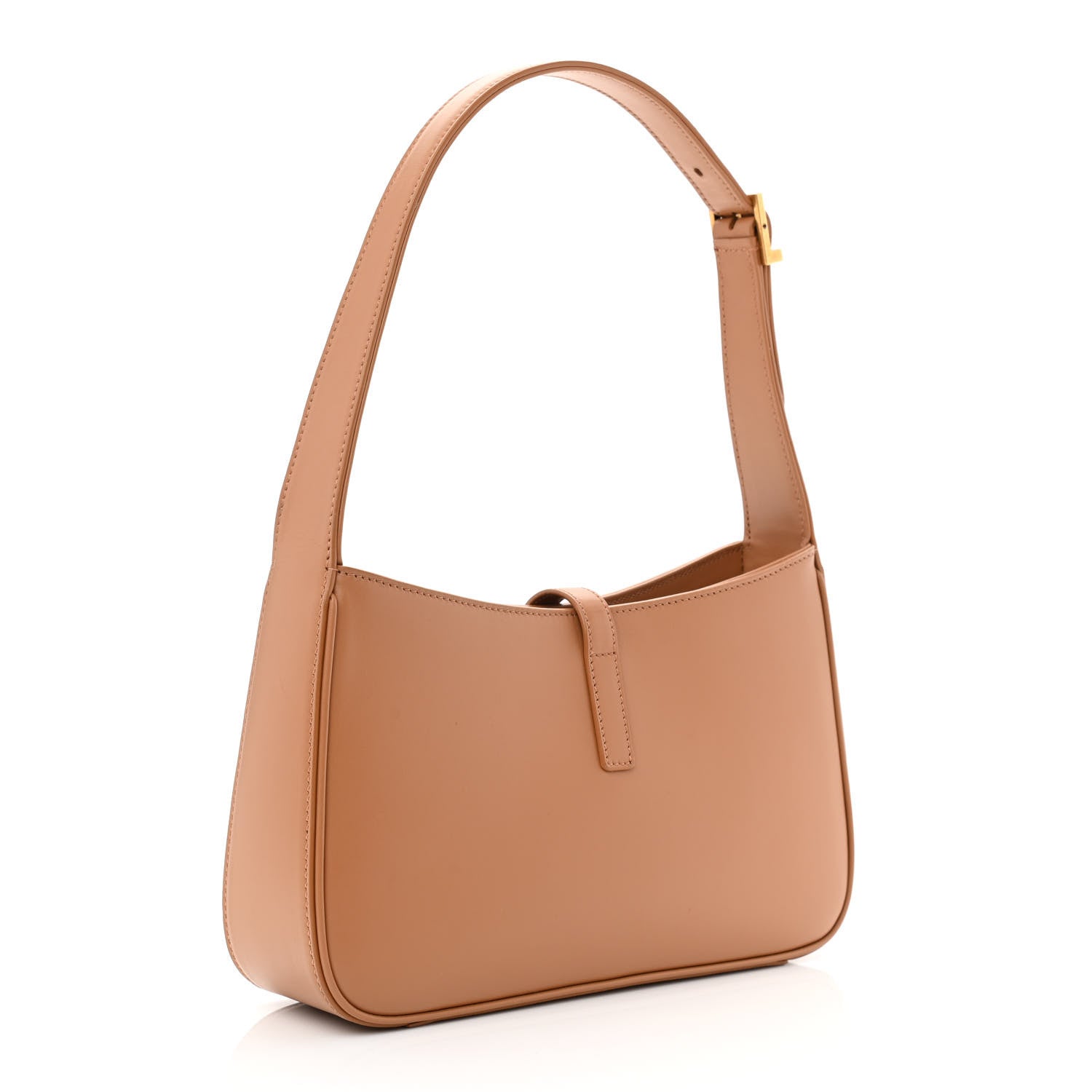 Saint Laurent Smooth Calfskin Le 5 A 7 Hobo Brown 3 of 10